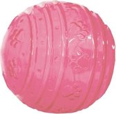 Biosafe puppy bal roze - 6,5 cm - 1 stuks