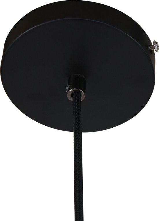 ETH Hanglamp - Plafondlamp Walnut hout - metaal