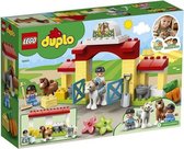 Lego Duplo Playset Horse Stable and Pony Care Educatief Speelgoed Spellen Kinderen