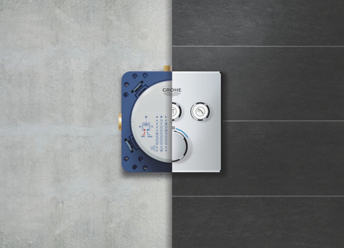 Outlet - GROHE Rapido SmartBox inbouwbox universeel 1/2 35600000