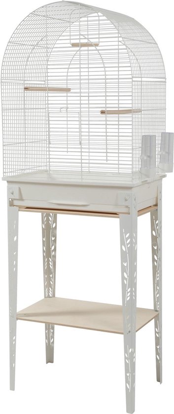 Zolux de cage à oiseaux Zolux avec blanc standard 53x33x144 cm | bol.com