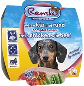 Renske vers vlees kip / rund - 100 gr - 8 stuks
