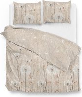 Zo! Home Taraz Dekbedovertrek - Lits-jumeaux - 260x200/220 cm - Beige