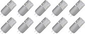 MEGAMAN - LED Lamp 10 Pack - Storm - G4 Fitting - 2W - Warm Wit 3000K | Vervangt 10W