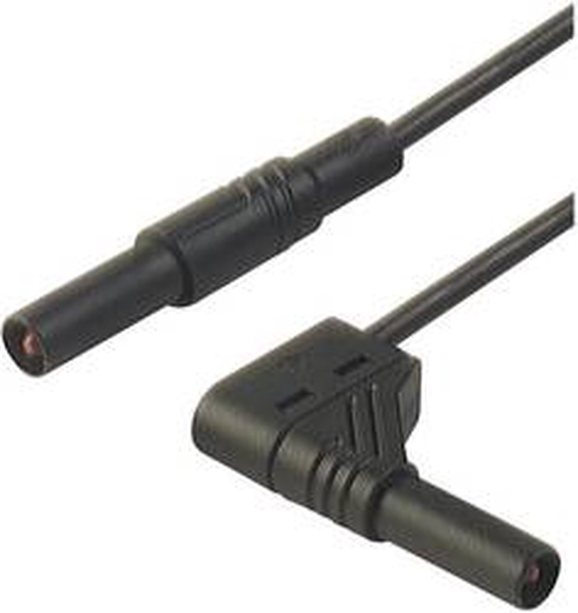 Image of SKS Hirschmann MLS WG 200/2,5 sw Veiligheidsmeetsnoer Banaanstekker 4 mm Banaanstekker 4 mm 2.00 m Zwart 1 stuk(s)
