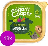 18x Edgard & Cooper Kuipje Vers Vlees Lam - Rund 300 gr