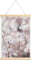 JUNIQE - Posterhanger Wild Flower Pastel 04 -60x90 /Ivoor