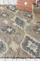 The Rug Republic Handgemaakt Naturel/Multi TRIDELL Tapijt