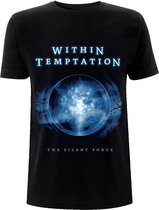 Within Temptation Heren Tshirt -XL- Silent Force Tracks Zwart