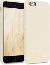 kwmobile telefoonhoesje voor Apple iPhone 6 Plus / 6S Plus - Hoesje met siliconen coating - Smartphone case in zoet glazuur