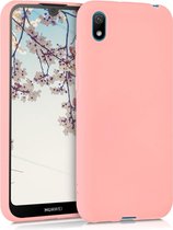 kwmobile telefoonhoesje voor Huawei Y5 (2019) - Hoesje voor smartphone - Back cover in mat roségoud