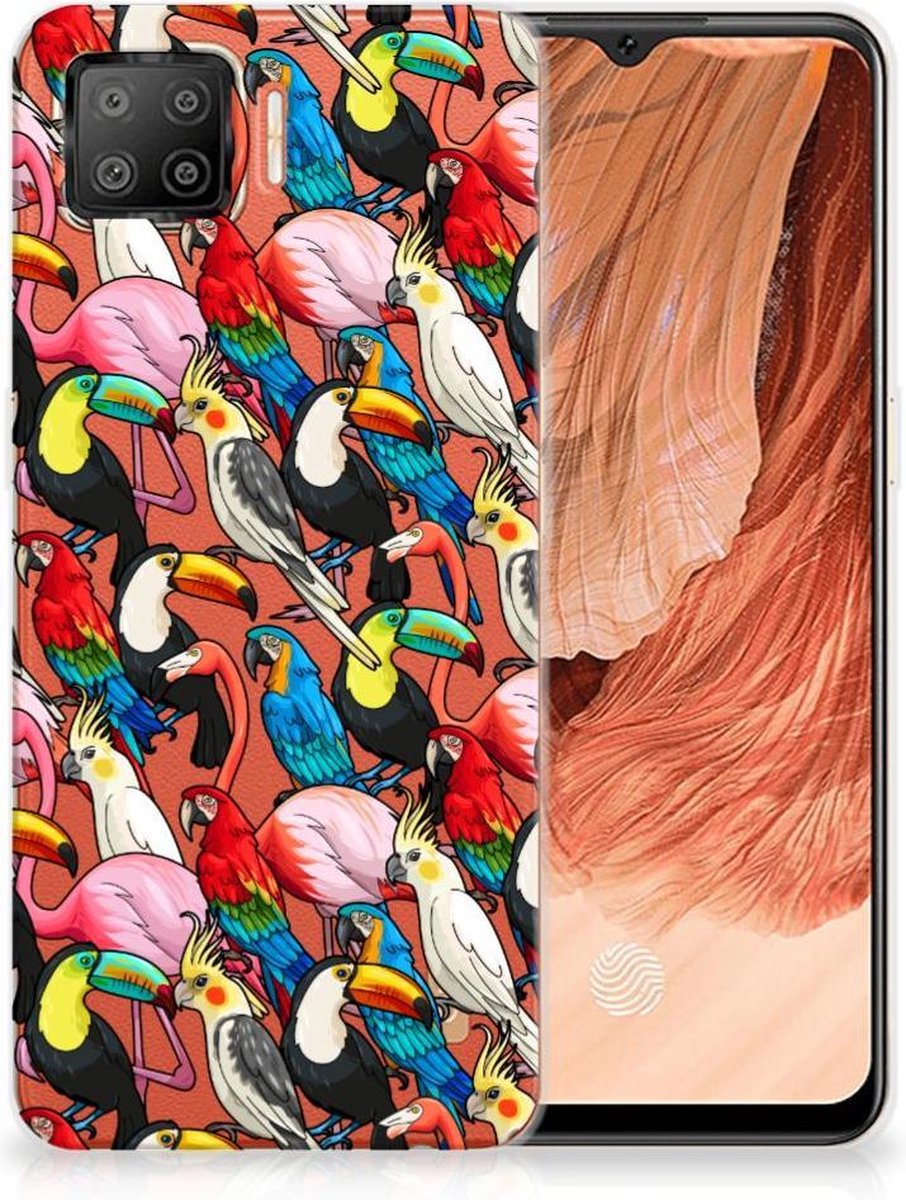 OPPO A73 4G TPU Hoesje Birds