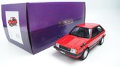 Kyosho Mazda Familia 1980 Rood 1:18