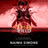 Een man in een Amerikaans voetbal tenue, met de tekst "Scoring off the Field" en "A Wags Novel"