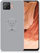 Telefoonhoesje OPPO A73 4G Hippe Hoesjes Baby Olifant