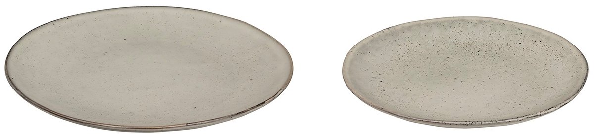 Broste Copenhagen - Set borden Nordic Sand - 4 Dinerborden en 4 Ontbijtborden
