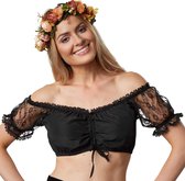 dressforfun - Dirndlblouse Maria S - verkleedkleding kostuum halloween verkleden feestkleding carnavalskleding carnaval feestkledij partykleding - 303065