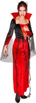 dressforfun - vrouwenkostuum gothic-vampierenkleed L - verkleedkleding kostuum halloween verkleden feestkleding carnavalskleding carnaval feestkledij partykleding - 300072