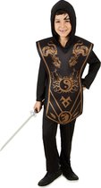 dressforfun - jongenskostuum ninja 140 (9-10y) - verkleedkleding kostuum halloween verkleden feestkleding carnavalskleding carnaval feestkledij partykleding - 300982