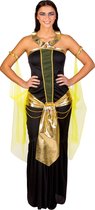 dressforfun - vrouwenkostuum machtige farao Nofretete S - verkleedkleding kostuum halloween verkleden feestkleding carnavalskleding carnaval feestkledij partykleding - 300266