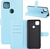 Coverup Book Case - Geschikt voor Xiaomi Redmi 9C Hoesje - Lichtblauw