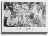 NEC - Xerxes '64 II - Walljar - Wanddecoratie - Schilderij - Canvas