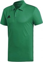 adidas - Core 18 Polo - Voetbal Polo - S - Groen