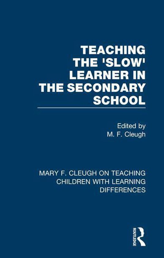 Mary F. Cleugh on Teaching Children with Learning Difference ... - cover