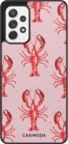 Samsung A52 hoesje - Lobster all the way | Samsung Galaxy A52 5G case | Hardcase backcover zwart