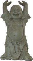 Boeddha beeld Hotei Boeddhabeeld 40 cm Grijs | Inspiring Minds