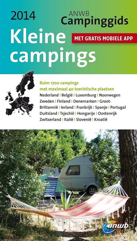 Cover van het boek 'Kleine campings 2014'