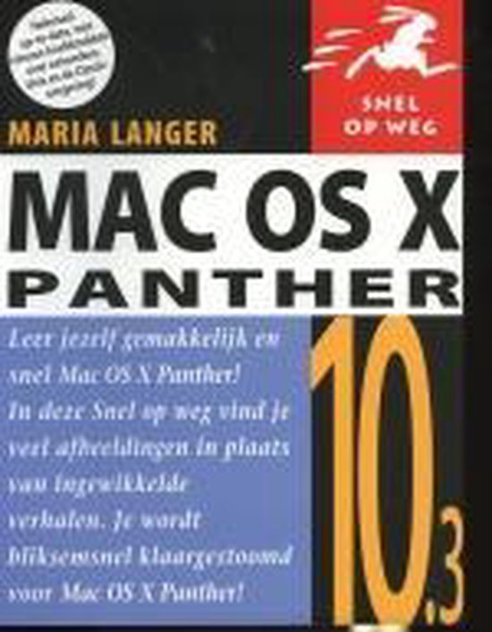 Cover van het boek 'Mac OS X Panther' van Maria Langer