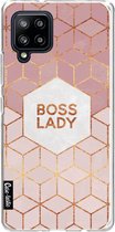 Casetastic Samsung Galaxy A42 (2020) 5G Hoesje - Softcover Hoesje met Design - Boss Lady Print