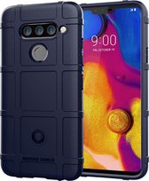 Volledige dekking schokbestendige TPU Case voor LG V40 ThinQ (blauw)