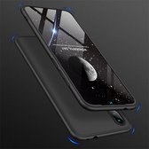 GKK Three Stage Splicing Full Coverage PC Case voor Xiaomi Redmi Note 7 (zwart)