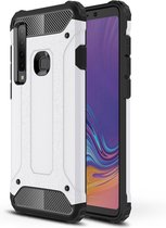 Magic Armor TPU + PC Combinatie Case voor Galaxy A9 (2018) / A9s (Wit)