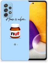 Smartphone hoesje Geschikt voor Samsung Galaxy A72 Leuk Hoesje Nut Home