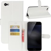 Voor Vivo X9s Plus Litchi Texture horizontale flip lederen tas met houder & kaartsleuven & portemonnee (wit)