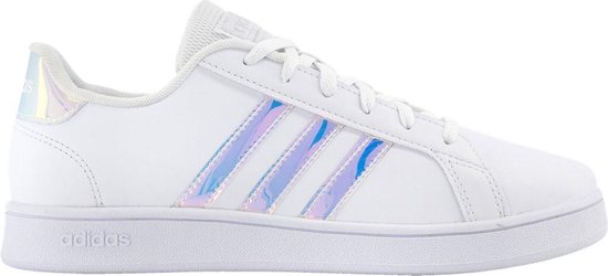 adidas Dames Witte Grand Court Holografisch - Maat 38 | Bestel nu!