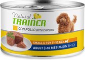 Natural Trainer - Dog Adult Mini Maintenance Chicken - Hondenvoer - 24x150 gr