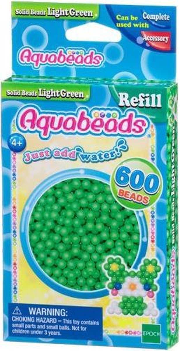 Aquabeads : Recharge de 600 perles bleues claires - Jeux et jouets