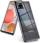 Samsung Galaxy A42 5G - Silicone Hoesje - Transparant