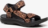 Blue Box meisjes sandalen met luipaardprint - Bruin - Maat 30