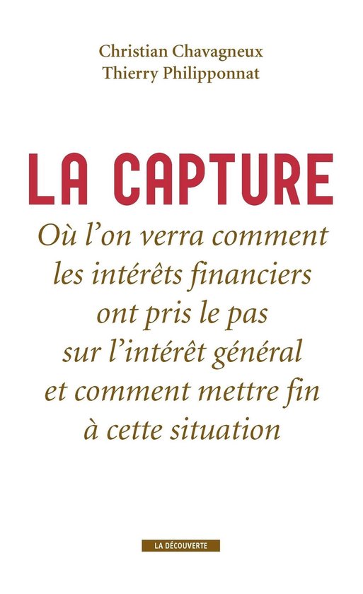 Cahiers libres - La capture - cover