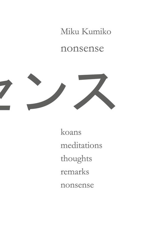 nonsense - cover