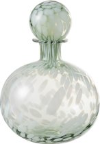 J-Line Decoratieve Fles met Stop Glas Small