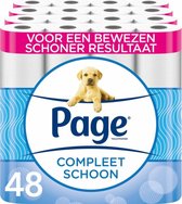 Page toiletpapier - 48 rollen - Compleet Schoon wc papier - voordeelverpakking