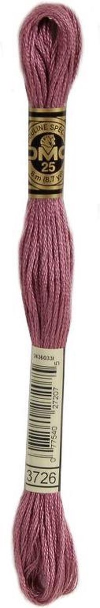 3 stuks DMC Borduurgaren-3726 Oud Rose