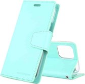 Voor iPhone 11 MERCURY GOOSPERY SONATA DAGBOEK Horizontale flip lederen tas met houder & kaartsleuven en portemonnee (mintgroen)