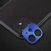 Voor iPhone 11 achteruitrijcamera lens beschermfolie kleine witte doos (blauw)